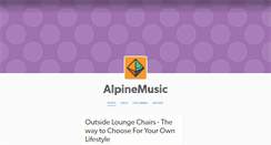 Desktop Screenshot of alpinemusic.tumblr.com