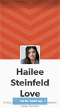 Mobile Screenshot of haileesteinfeldlove.tumblr.com