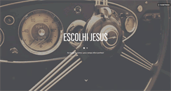 Desktop Screenshot of escolhi-jesus.tumblr.com