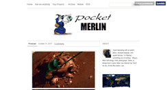 Desktop Screenshot of pocketmerlin.tumblr.com