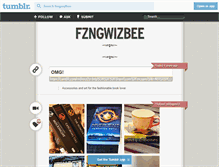 Tablet Screenshot of fzngwizbee.tumblr.com