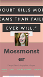 Mobile Screenshot of mossmonster.tumblr.com