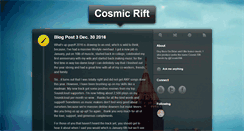 Desktop Screenshot of cosmicriftmusic.tumblr.com