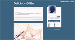 Desktop Screenshot of deliciousglitter.tumblr.com