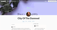 Desktop Screenshot of city-of-the-damned.tumblr.com