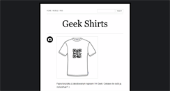 Desktop Screenshot of geek-shirts.tumblr.com