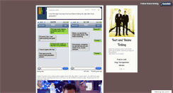 Desktop Screenshot of klaine-texting.tumblr.com