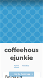 Mobile Screenshot of coffeehousejunkie.tumblr.com