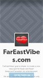 Mobile Screenshot of fareastvibes.tumblr.com