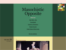 Tablet Screenshot of masochisticopposite.tumblr.com