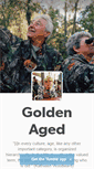 Mobile Screenshot of goldenaged.tumblr.com