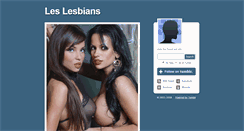 Desktop Screenshot of leslesbians.tumblr.com