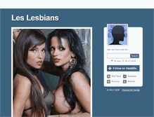 Tablet Screenshot of leslesbians.tumblr.com