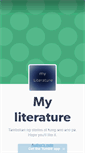 Mobile Screenshot of myliterature.tumblr.com