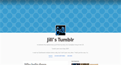 Desktop Screenshot of jillian.tumblr.com