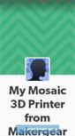 Mobile Screenshot of mymosaicprinter.tumblr.com