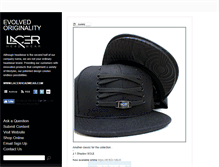 Tablet Screenshot of lacerheadwear.tumblr.com