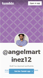 Mobile Screenshot of angelmartinez12.tumblr.com