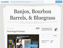 Tablet Screenshot of banjosbourbonbarrelsandbluegrass.tumblr.com