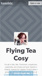 Mobile Screenshot of flyingteacosy.tumblr.com