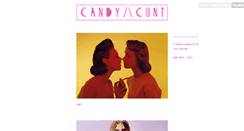 Desktop Screenshot of candycuntmag.tumblr.com