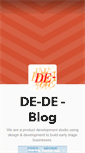 Mobile Screenshot of dedegroup.tumblr.com