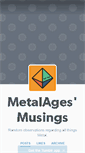 Mobile Screenshot of metalages.tumblr.com