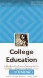 Mobile Screenshot of college-education.tumblr.com