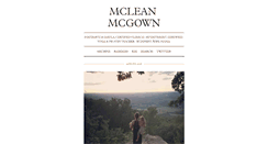 Desktop Screenshot of mcleanmcgown.tumblr.com