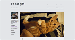 Desktop Screenshot of iheartcatgifs.tumblr.com