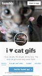 Mobile Screenshot of iheartcatgifs.tumblr.com