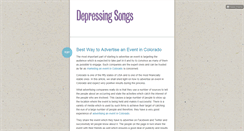 Desktop Screenshot of depressing-songs.tumblr.com