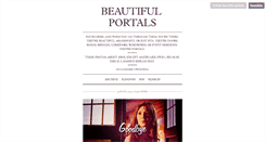 Desktop Screenshot of beautiful-portals.tumblr.com