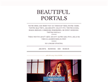 Tablet Screenshot of beautiful-portals.tumblr.com