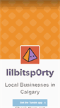 Mobile Screenshot of lilbitsp0rty.tumblr.com