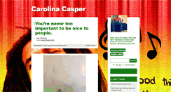 Desktop Screenshot of carolinacasper.tumblr.com