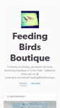 Mobile Screenshot of feedingbirdsboutique.tumblr.com