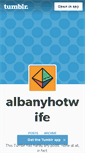 Mobile Screenshot of albanyhotwife.tumblr.com