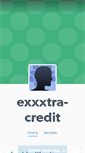 Mobile Screenshot of exxxtra-credit.tumblr.com