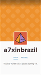 Mobile Screenshot of a7xinbrazil.tumblr.com