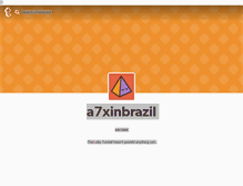 Tablet Screenshot of a7xinbrazil.tumblr.com