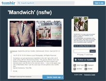 Tablet Screenshot of mandwich.tumblr.com