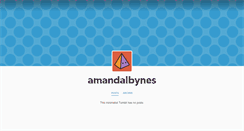 Desktop Screenshot of amandalbynes.tumblr.com