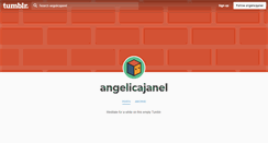 Desktop Screenshot of angelicajanel.tumblr.com