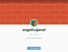 Tablet Screenshot of angelicajanel.tumblr.com