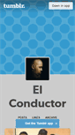 Mobile Screenshot of elconductor.tumblr.com