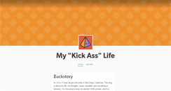 Desktop Screenshot of mykickasslife.tumblr.com