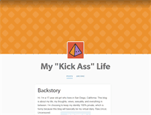 Tablet Screenshot of mykickasslife.tumblr.com