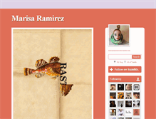 Tablet Screenshot of marisa-ramirez.tumblr.com