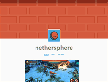 Tablet Screenshot of nethersphere.tumblr.com